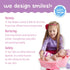 10 Set 13" 2+, Piece Deluxe Diaper Bag Gift | Feat. Realistic Smiling Baby Newborn Doll | La Newborn - JC Toys | All