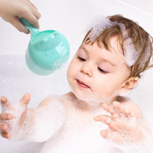 Generic 80g Safe Cup - Cartoon Safety Rinse Cup, Thickened Pourer for Kids, Head Washing Shampoo Shower Cups, Soft Grip