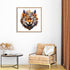 '-148pcs 11.4 9.4in Wooden Puzzles for Adults - Mechanical Gearwolf Wooden Jigsaw Puzzle - Unique Animal Shaped Wood