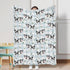 Cow Boho Leaves Baby Blanket for Boy Girl Spring Farm Animals Leaves Flannel Soft Swaddle Blanket Cow Plaids Lightweight Receiving Blankets Bedding Blanket Toddler Infant Newborn Nursery Crib 30x40 by Hwmmbh