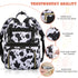 Backpack, Backpack Tenot Baby Diaper Bag Travel Diaper Bags for Baby Girl Boy Large Capacity Baby Bag for Women Cow