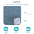 Sets 8 Pack Hakochia Burp Cloths for Baby Boy & Girl Organic Cotton Large Unisex Burp Clothes Extra Absorbent Soft