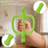 Store 2 Pack 0-6 0-12 0-36 Fu Hollow Teether Tube Apple Shape Chew Straw Sensory Toy for Infant Toddlers Silicone Tubes