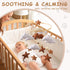Wonderoo by Wowo Baby Mobile for Crib Handmade Hanging Felt Nursery Mobile Fits Most Crib Arms Gender-Neutral Boho