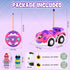 1-3, 3 2-4 Elovien Remote Control Car for Toddlers RC Race Toys for Year Old Girl, Radio Controlled Car with Lights