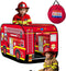 Pop Up Tent Kids: Fire Truck Tent, Pop - Up Playhouse Toy