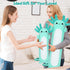 20'' Green Axolotl Plush Stuffed Animal, Cute Soft Plush Toy, Axolotl Pillow Gift for Kids, Girls, Boys