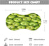 YETTASBIN Fresh Apples Muslin Baby Burp Cloth, Super Soft Absorbent Cotton Burp Rag Baby Bibs Feeding Cloth for Newborn