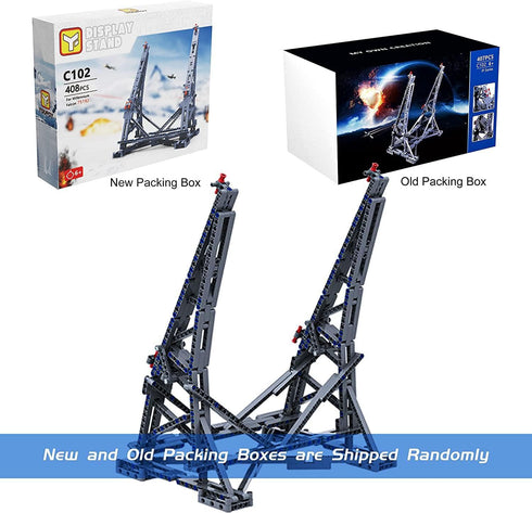 Millennium Falcon Vertical Display Bracket for Lego 75192 Starship Model, Sturdy Stand Building Kit