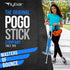 Flybar Master Pogo Stick for Ages 9+, 80 to 160 lbs, Easy Grip Handles, Anti-Slip Pegs, Outdoor Toys
