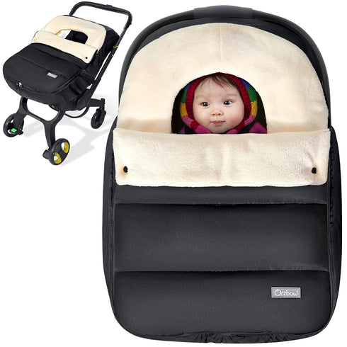 Orzbow Baby Car Seat Cover, Universal Winter Car Seat Cover with Adjustable