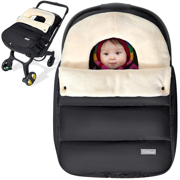 Orzbow Baby Car Seat Cover, Universal Winter Car Seat Cover with Adjustable