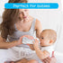 LSAUVWN 4Pcs 6m+, Sippy Spouts Nipples Compatible with Natural Start Anti-Colic Bottles & C to Bottles, Soft Silicone