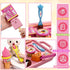 Wesfen Pudding Ice Cream Feeding Toys for Dolls,Pretend Play Food Kitchen Accessories, Doll Role Play Girl Gifts Toys