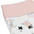 Sweet Jojo Designs Blush Pink and Grey Woodland Boho Dream Catcher Arrow Girl Baby Nursery Changing Pad Cover for Gray