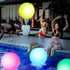 3 Otters 3PCS Light Up Beach Balls, 16" Glow Pool Balls with Remote Control for Kids Summer Parties