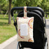Dovbuqu 8.6 5.5 Inch Wipe and Diaper Pouch, Reusable Wipes Pouch with Convenient Dispenser Design, Ideal for Stroller