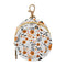 YETTASBIN Halloween Pumpkin Portable Pacifier Holder Case with Metal Hook Buckle & Zipper