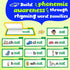 Zazopup 30 Read and Rhyme Flip Books,Word Family Build Book,Learn to Read Phonics Flash Cards,Sight Words Flash Cards