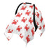 Mazeann Cute Crabs Sea White Car Seat Cover Baby Breathable Soft Infant Carseat