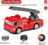 6 Playsets 4 5 6 7 8 9 10 11 12 Fire Truck Toy for Boys, Pcs Diecast Car Fire Truck, Helicopter,Ladder Truck, Fire