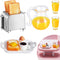 Dollhouse Accessories Decoration, 1:12/1:6 Mini Kitchen Accessories Set, Scene Breakfast Bulk Pretend Toy Decor