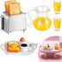 Dollhouse Accessories Decoration, 1:12/1:6 Mini Kitchen Accessories Set, Scene Breakfast Bulk Pretend Toy Decor