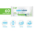 3-In-1 99% 60 Count (1 Pack) WaterWipes Sensitive+ Hydrating Boost Wipes, Cleans, Cares, Hydrates, Water with Aloe