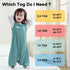 PuppyCozy: 9-48 1.0 Toddler Sleep Sack Months, Tog Sleep Sack with Legs, Baby Wearable Blanket
