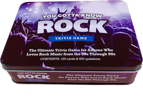 Rock Trivia Challenge - You Gotta Know Game
