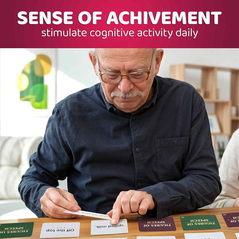 202 2 QUOKKA Elderly Memory Games for Seniors Cards for Alzheimer's or Dementia Activities Expression Brain Card Games