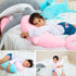 100cm/39.37inch) Kekeso Giant Dolphin Plush Toy, Soft Whale Hugging Pillow Stuffed Dolphin Pillow for Children Girls