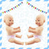 DC-BEAUTIFUL 4 Pack Baby Diapers Doll Underwear for 14-18 Inch Baby Dolls, Suitable for Infant Dolls