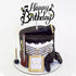 BANBALLON Party Decorations - Music Note Latex Balloons, Happy Birthday Cake Topper, Music Note Birthday Banner