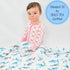 100% 47 47 Inches Cozy LollyBanks Baby Blanket for Boys, Cotton Muslin Swaddle Blankets, x Soft and Breathable