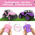 2.4Ghz 3 NQD RC Cars with DIY Sticker, Pink Remote Control Car for Girls, Jeep RC Trucks, Little Girl Toys Birthday