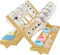 Msoesticc.dl DSVENROLY Baby Bottle Drying Rack Foldable Vertical Bamboo Milk Bottle and Accessories