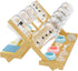 Msoesticc.dl DSVENROLY Baby Bottle Drying Rack Foldable Vertical Bamboo Milk Bottle and Accessories
