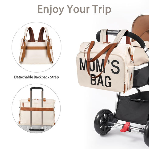 Backpack Mommy Backpack Pripher Diaper Bag Bag Large Capacity Diaper Travel Essential Baby Diaper Bag for Mom and Dad