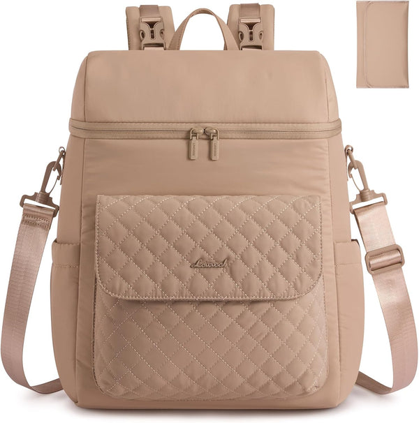 LOVEVOOK Diaper Bag Backpack, 3 in 1 Baby Bag with Changing Pad