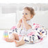 Pea Pod Nursing Pillow Cover for Baby Girl, Stretchy Removable Slipcover for Breastfeeding Pillows, Ultra Soft