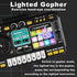Microphone,Bluetooth,8 Set 3 4 5 6 7 8+ RedCrab Kids DJ Mixer Table with Piano Keys, LED Lights, Interactive Music Toy