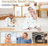 2 Pack 2 Pack Set, 36x36 Inch Muslin Hooded Baby Bath Towels and WashCloth Soft Cotton Bath Towel Baby Wipes Absorbent