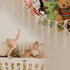 Boho Stuffed Animals Net or Hammock, Large 55 Inch Toy Hammock for Plush Toy Storage, White
