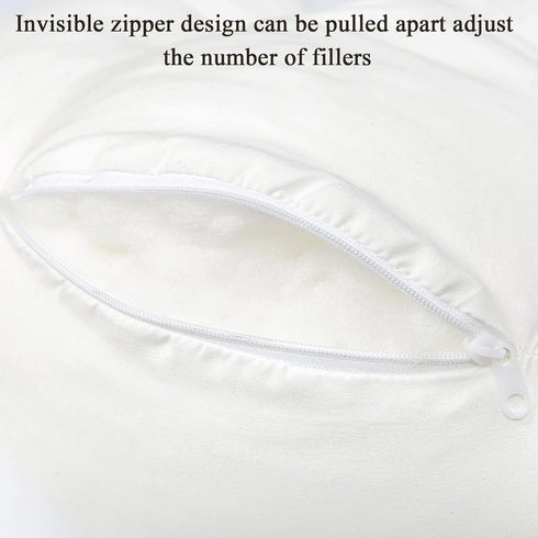 ele ELEOPTION Pregnancy Pillow for Sleeping Pregnant Women Soft Pregnancy Body Pillow, Support for Back Maternity