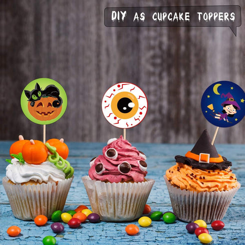 200Pcs Halloween Stickers for Kids Party Favor Treats Per Roll