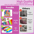 FUNZBO 1200+ Arts & Crafts Supplies for Kids - Craft Kits with Pipe Cleaners, Pom Poms, Popsicle Sticks