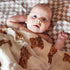 70% 30% 47 47 inches, LifeTree Muslin Swaddle Blankets, Baby Swaddling Wrap Nursery Blanket Unisex, Soft Viscose from