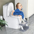 HBTower Potty Training Seat with Step Stool Ladder for Toddlers, Adjustable Kids Toilet Seat with Splash Guard