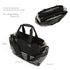 WTWU Large Capacity Sturdy Canvas Mom Bag Ergonomic Handle Strollers Hook for Traveling Parents and Caring Essential